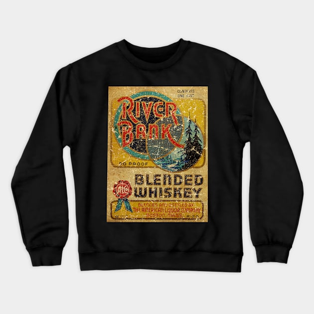 RIVER BANK BEER Crewneck Sweatshirt by ngilerterus